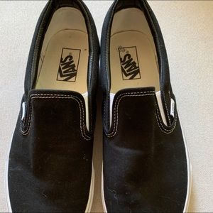 Black Slip on Vans